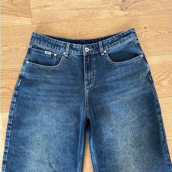 The Ragged Priest - Wide Leg Jeans in Dark Blue - Picture 2 of 4